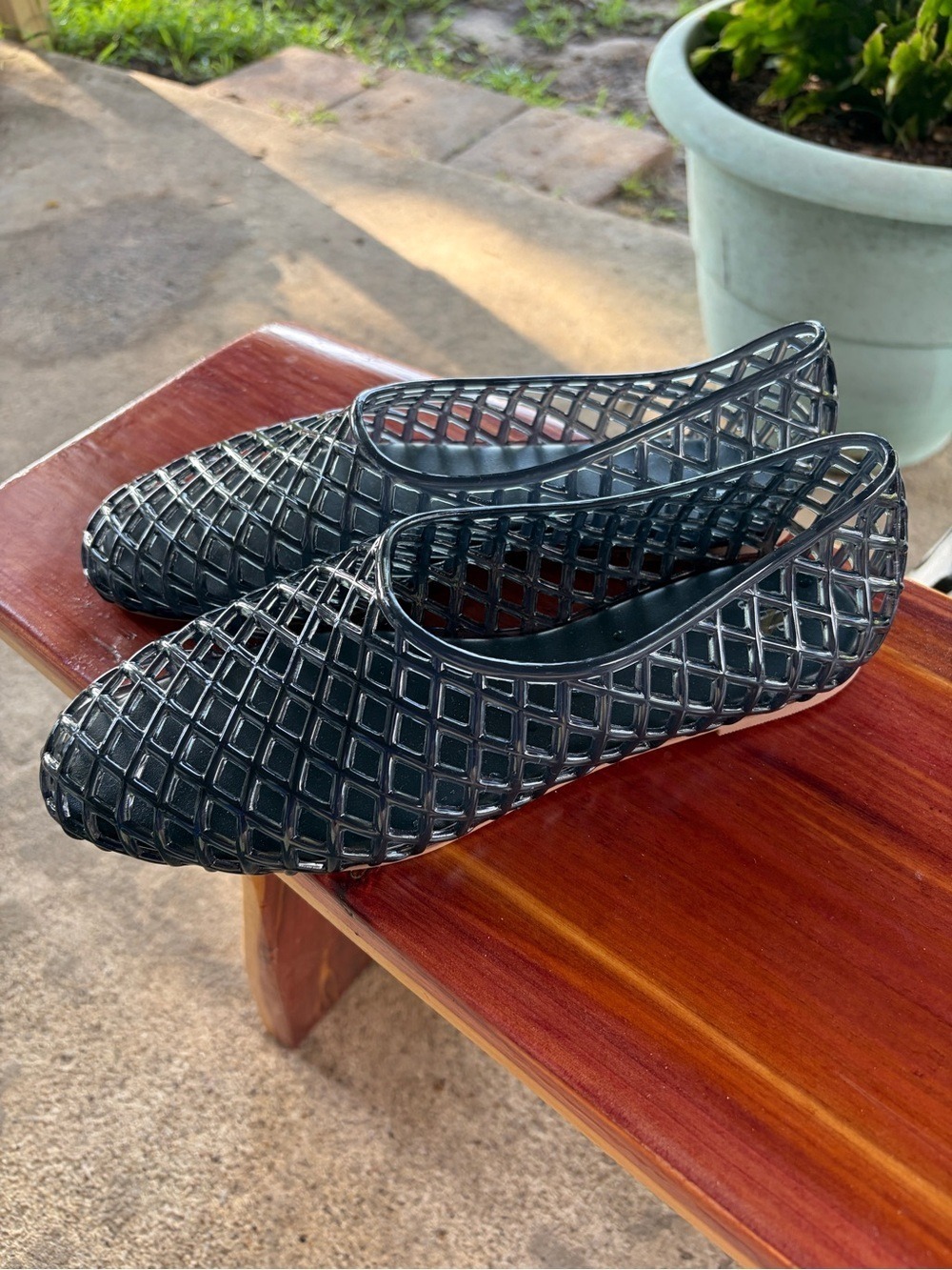 Gap Jelly Ballet Shoes Flats 1980s New With Sticker Tag 9